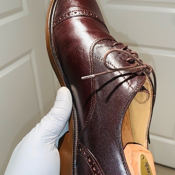 Alfani Leather Oxford Shoe. - Picture 11 of 13